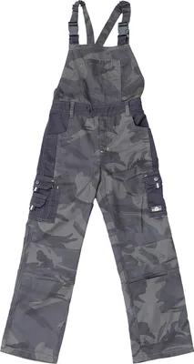 Produktbild von Kinder Latzhose camouflage/schwarz Gr. 140