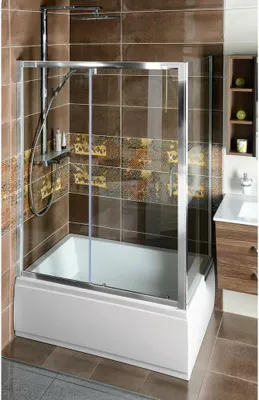 Obrázok produktu pre DEEP Obdĺžnikový sprchový kút 1200x750mm L/R variant, číre sklo