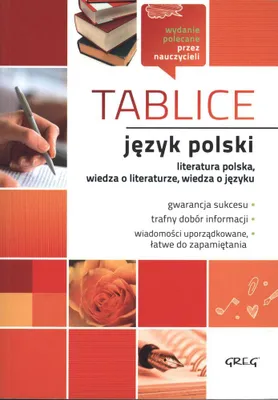 Image de Greg Język polski - tablice do sprawdzianów i matury