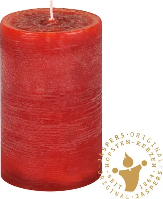 Produktbild von Rustik Kerzen, Nordische Reifkerzen, durchgefärbte Kerzen Rost Ø 70 x 120 mm, 1 Stück