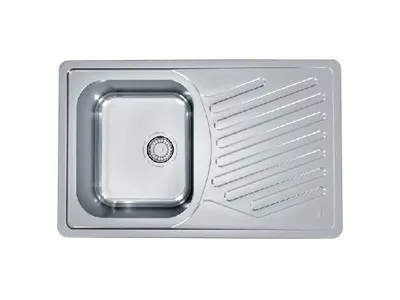 Obrázek produktu pro Nerezový dřez ALVEUS Elegant 30 Satin 810x510x0,8 mm 1126348