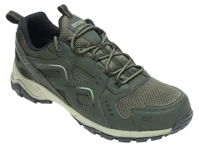 Immagine prodotto di Regatta - Scarpe da trekking da uomo "Vendeavour", impermeabili RG8564 (42 EU) (kaki scuro)
