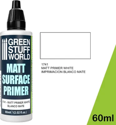 Imagen del producto de Green Stuff World - Imprimación, 60 ml, Blanco mate