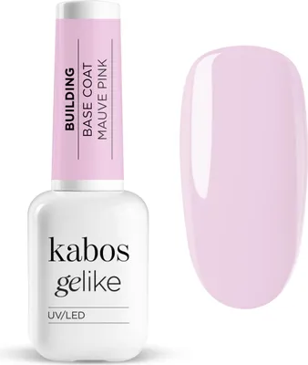 Produktbild von Kabos Gelike Building Base Coat Mauve Pink 10ml