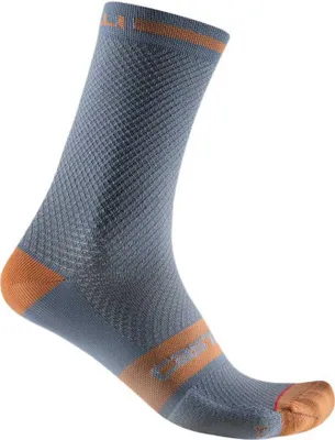 Produktbild von CASTELLI Klassische Fahrradsocken - SUPERLEGGERA T 18 - Grau 36-39