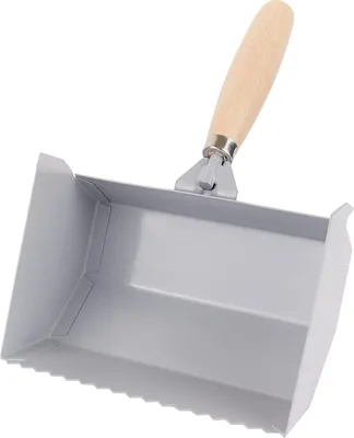 Obrázok produktu pre KOTARBAU® Lopatka 175 mm s drevenou rukoväťou Lopatka na betón Lopatka na maltu Lopatka na betón Betónová rovnátka