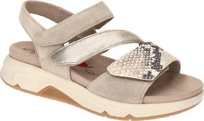 Produktbild von Gabor ROLLINGSOFT Damen Sandale - Sandaletten grau Freizeit NEU