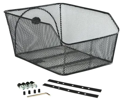 Produktbild von LTJ 030003-1 (XL) Fahrradkorb groß Korb hinten 440 x 320 x 200 mm Metall