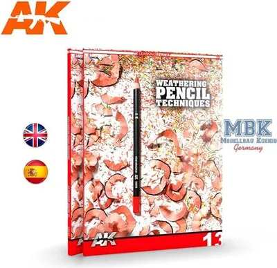 Produktbild von AK interactive S.L. AK-522 AK LEARNING 13: WEATHERING PENCIL TECHNIQUES
