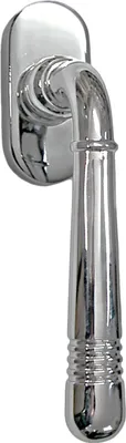 Produktbild von Fenstergriff Set 1 x FG Helena 1673 Chrom Rasterolive Fensterbeschlag Drücker