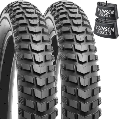 Productafbeelding van Elzusha - 2 Stuks 20-inch E-Fatbike Banden met Binnenbanden