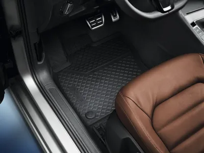 Produktbild von Original VW Allwettermatten Set Golf Sportsvan 2014-2020 Gummimatten Gummifußmatten