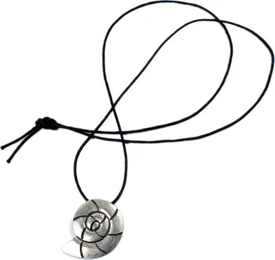 Produktbild von Minott Kette aus Baumwolle mit Muschel Anhänger 21339