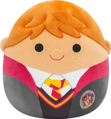 A plush toy of Ron Weasley from Harry Potter.