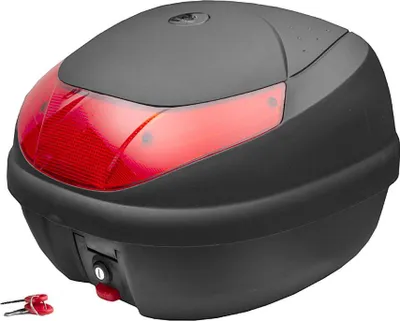Produktbild von Moretti Kofferraum, MR-710, 30 l, Schwarz, Rot reflektierend