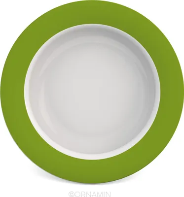 Produktbild von Ornamin Schale mit Kipp-Trick Grün