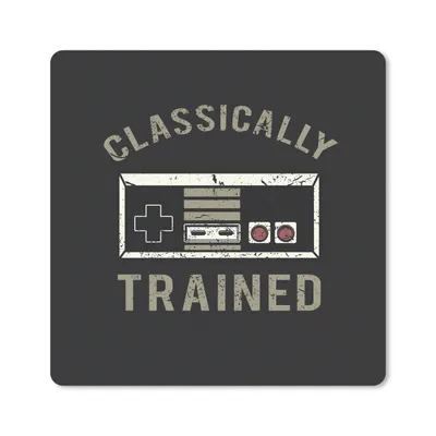 Produktbild von MuchoWow® Gaming Mauspad Mousepad Vintage - Spiele - Controller 30x30 cm - Mousepads - Maus Mat - Pad - Mausunterlage - Gaming