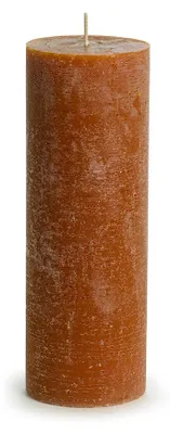 Produktbild von Rustik Lys Rustikale Stumpenkerze – Kastanienbraun – 7 × 20 cm