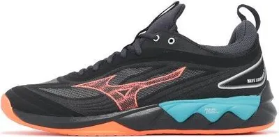 Produktbild von Mizuno Wave Luminous 3 - black/neon flame/peacock blue, Größe:6.5