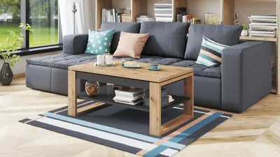 Produktbild von Design Couchtisch Multifunktion Arbeitstisch Tisch Nuo Ablage Esstisch