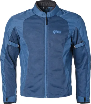 Produktbild von GMS Fiftysix.7 Motorrad Textiljacke, blau, 5XL