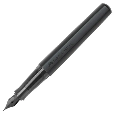 Produktbild von FABER-CASTELL Füller Hexo schwarz matt M
