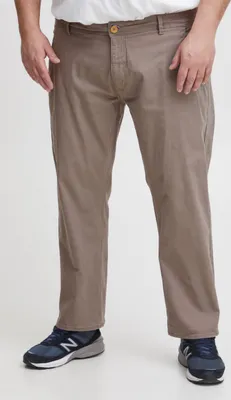 Image de Blend BHNatan BT Pantalon chino pour homme, pantalon en tissu, pantalon chino extensible, grandes tailles jusqu'à 50