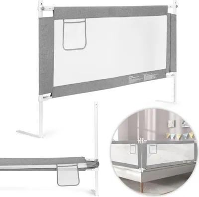 Image de Barrière de sécurité lit 150 cm, barrière de protection pour enfant, ECOTOYS