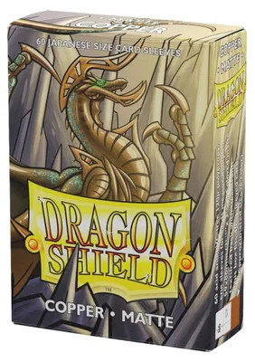 Produktbild von Dragon Shield | Japanese Size Card Matte Sleeves | 60 CT - Smooth & Tough Premiu