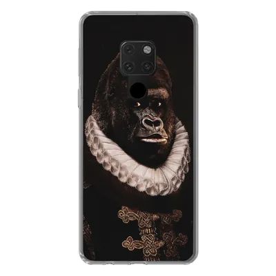 Produktbild von MuchoWow® Handyhülle Schutzhülle Hülle für Huawei P40 Lite Affe - Kunst - Alte Meister Silikon Softcase Handy Hülle - Handy