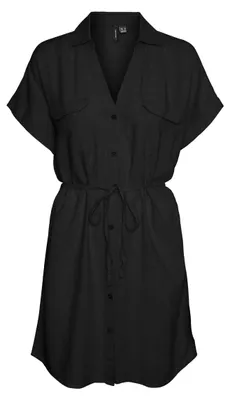 Productafbeelding van VMLINN SS Korte jurk, model shirt, stof: WVN NOOS