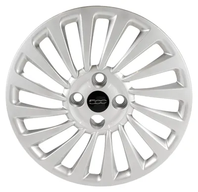 Produktbild von Original Radkappe 15 Zoll Silber passend für Fiat 500 ab 2020 735740770