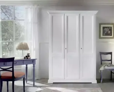 Produktbild von Set Bett Kleiderschrank Schreibtisch 4tlg. Komplett Jugendzimmer Neu