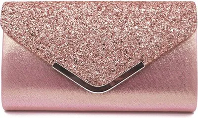 Produktbild von Glitzernde Schmucktasche für Frauen - Silberfarben - elegante Clutch - Glitzerpailletten - Schultasche für Abendveranstaltungen
