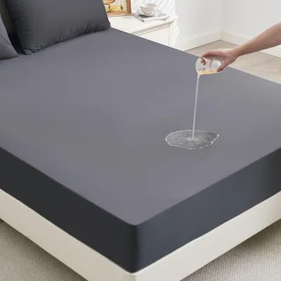 Obrázok produktu pre Solidchoice – Vodotesný poťah na matrac, 160 x 200 cm, vhodný pre matrace do výšky 30 cm