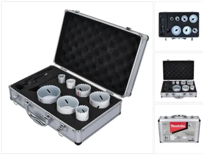 Produktbild von Makita EZYchange BIM Lochsägen Set 10 tlg. 25 - 78 x 40 mm Bi-Metall ( B-18188 )