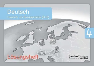 Produktbild von Deutsch 4 (DaZ) (Lösungsheft)