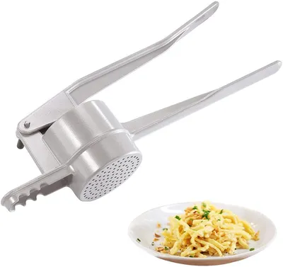 Image de Presse à spätzle et à pommes de terre Westmark, modèle « Spätzlepress », trou rond, argenté, référence 61102230