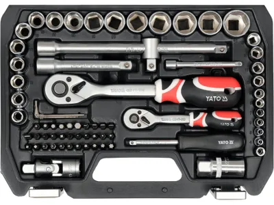Immagine prodotto di Set di utensili 1/2", 1/4", 72 pezzi, m