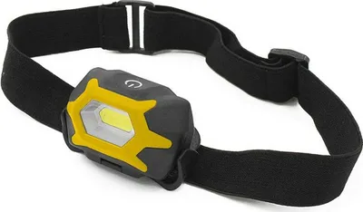 Obrázek produktu pro EDM 36385, Čelovka, Černá, Žlutá, LED, 1 lamp, 110 lm, 10 m