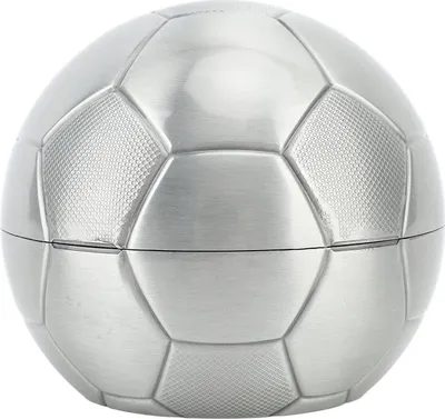 Obrázok produktu pre Metall Fußball -Münzbank große Kapazität Dekoratives Multifunktionsball -Fußballgeld für Kinder Jungen Mädchen