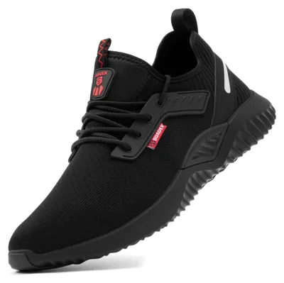 Produktbild von Leichte Sicherheitschuhe mit Stahlkappe Schwarz EU 46