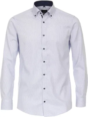 Produktbild von VENTI Herren Businesshemd Langarm Button-Down Modern-Fit Hellblau 37