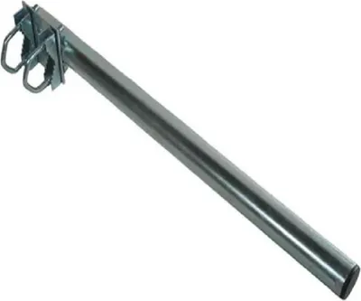 Immagine prodotto di Supporto per palo antenna URI60 in acciaio, 38 mm, lunghezza 60 cm