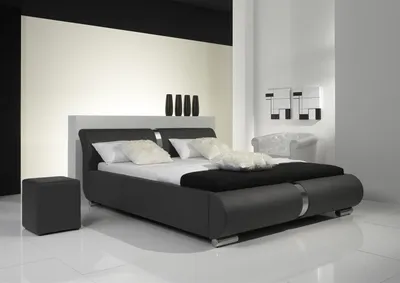 Produktbild von Polsterbett Bett Doppelbett DAKAR Komplettset 160x200 cm Grau