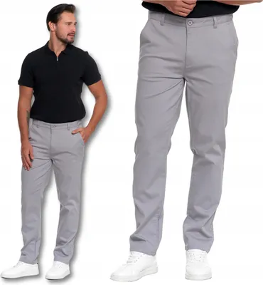 Productafbeelding van HERENBROEK Elegante chino, rechte pijp, modieus model MORAJ, maat 30