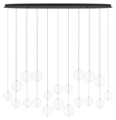 Zdjęcie produktu dla Lampa wisząca Espardello, czarna