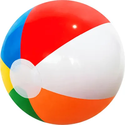 Produktbild von Aufblasbare Strandball Kinder Wasser spielen Spielzeug mehrfarbige PVC