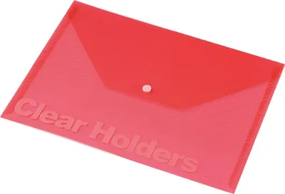 Produktbild von Dokumentenhülle A4 mit Druckknopf max. 120 Blatt rosa