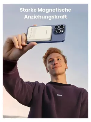 Produktbild von UGREEN 10000mAh Mini Powerbank Wireless 20W with MagSafe white